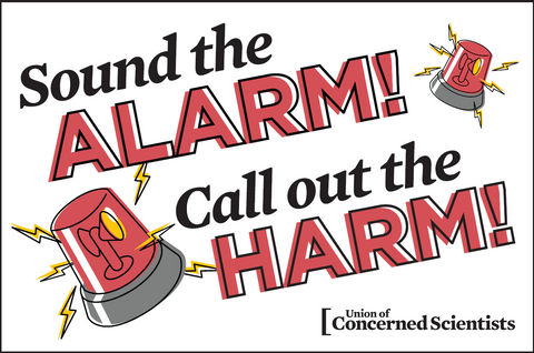 FREE Downloadable Sound the Alarm March Sign